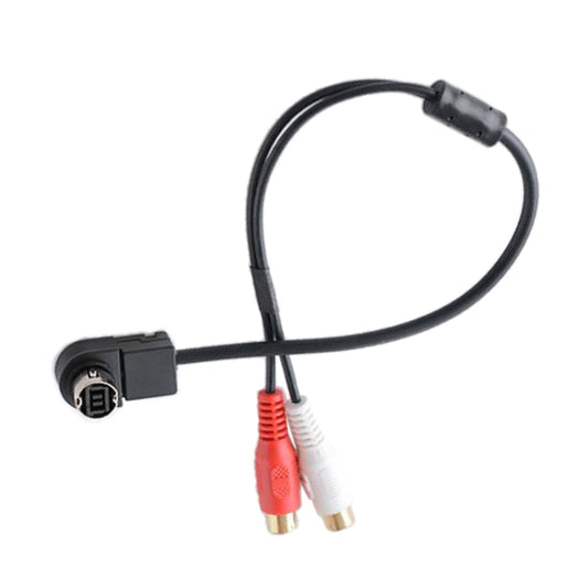 كابل AUX للسيارة، كابل إدخال نظام ملاحة CD DVD، مناسب لطراز Alpine KCA-121B 9887 9855J 105e 117J 305S، مناسب لطراز Alpine KCA-121B 9887