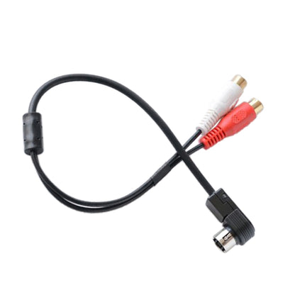 كابل AUX للسيارة، كابل إدخال نظام ملاحة CD DVD، مناسب لطراز Alpine KCA-121B 9887 9855J 105e 117J 305S، مناسب لطراز Alpine KCA-121B 9887
