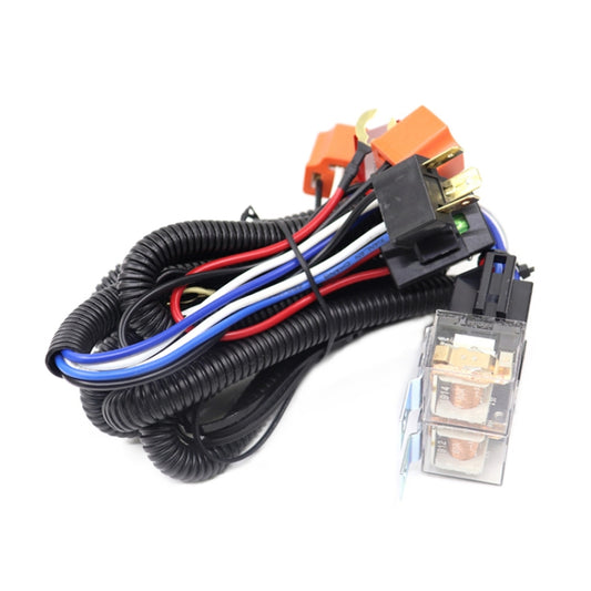 12V 2-lamp Car Headlight Modification Wiring Harness Brightener Cable, Brightener Cable