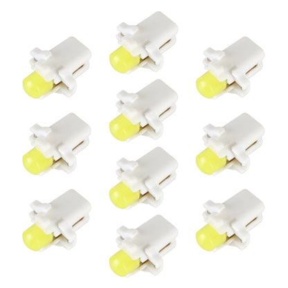 10 PCS B8.3 0.2W DC12V Wedge Instrument Panel COB LED Light Dashboard Gauge Cluster Indicator Lamp Bulb, B8.3 (Blue Light), B8.3 (Green Light), B8.3 (Red Light), B8.3 (White Light), B8.3 (Yellow Light)