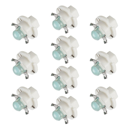 10 PCS B8.4 0.2W DC12V Wedge Instrument Panel COB LED Light Dashboard Gauge Cluster Indicator Lamp Bulb, B8.4 (Ice Blue Light), B8.4 (Blue Light), B8.4 (Pink Light), B8.4 (Green Light), B8.4 (Red Light), B8.4 (White Light), B8.4 (Yellow Light)