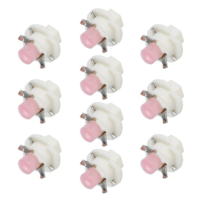 10 PCS B8.4 0.2W DC12V Wedge Instrument Panel COB LED Light Dashboard Gauge Cluster Indicator Lamp Bulb, B8.4 (Ice Blue Light), B8.4 (Blue Light), B8.4 (Pink Light), B8.4 (Green Light), B8.4 (Red Light), B8.4 (White Light), B8.4 (Yellow Light)