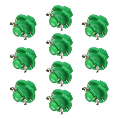 10 PCS B8.4 0.2W DC12V Wedge Instrument Panel COB LED Light Dashboard Gauge Cluster Indicator Lamp Bulb, B8.4 (Ice Blue Light), B8.4 (Blue Light), B8.4 (Pink Light), B8.4 (Green Light), B8.4 (Red Light), B8.4 (White Light), B8.4 (Yellow Light)
