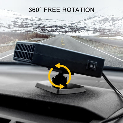 12V Car Hollow Heater Multifunctional Front Windshield Defroster and Demister, 12V (Orange), 24V (Red)