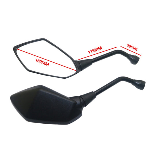 ZF001-185B Pair Rearview Mirror Reflective Mirror for Four-wheeler ATV, ZF001-185B