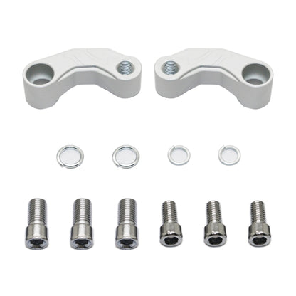 SF-YSZ-2 Mirror Code Motorcycle Modification Aluminum Alloy CNC Rearview Extension Bracket Set
