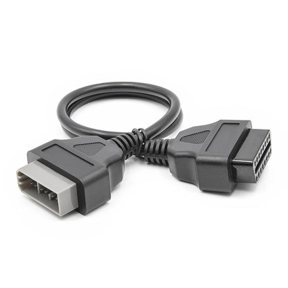 كابل تحويل OBD2 للسيارة من 14 سنًا إلى 16 سنًا، كابل محول تشخيص OBDII لسيارات نيسان، من 14 سنًا إلى 16 سنًا لسيارات نيسان