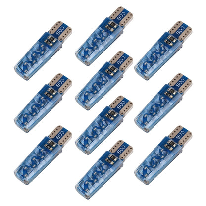10 PCS T10 DC12V / 1.2W Car Clearance Light 12LEDs COB Lamp Beads, 12LEDs COB (Ice Blue Light), 12LEDs COB (Blue Light), 12LEDs COB (Pink Light), 12LEDs COB (Green Light), 12LEDs COB (Red Light), 12LEDs COB (White Light), 12LEDs COB (Yellow Light)