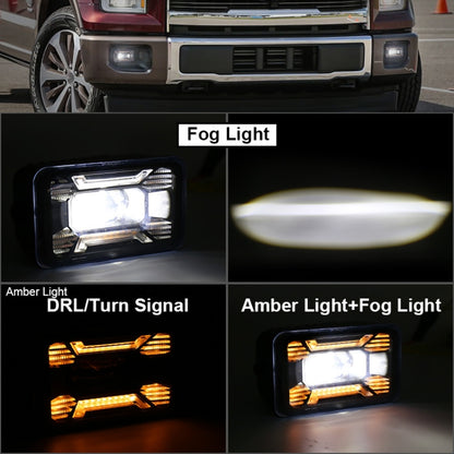 1 Pair Car Special Modified Front Fog Lamp for US Version Ford F150 2015-2016, For Ford F150 2015-2016