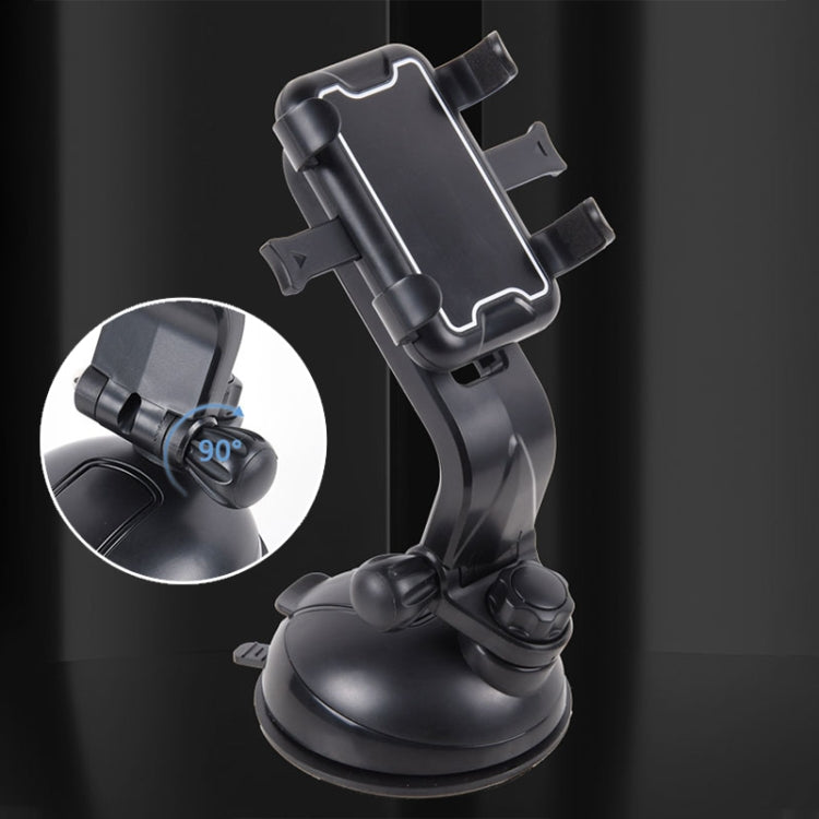 Universal Car Sucker Mobile Phone Holder, Sucker Holder (Black), Sucker Holder (Blue)