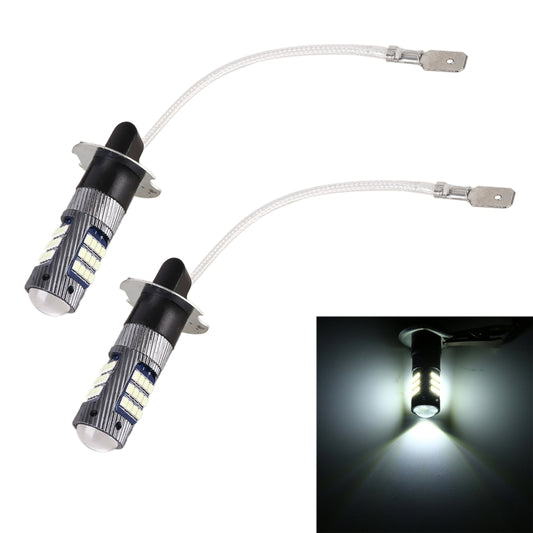 1 Pair H3 DC12V / 5W Car LED Fog Light with 42LEDs SMD-2016 Lamp Beads, H3 (Ice Blue Light), H3 (White Light), H3 (Yellow Light)
