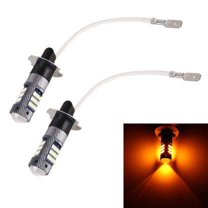1 Pair H3 DC12V / 5W Car LED Fog Light with 42LEDs SMD-2016 Lamp Beads, H3 (Ice Blue Light), H3 (White Light), H3 (Yellow Light)