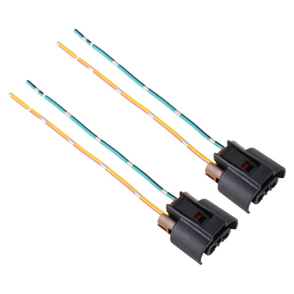 1 Pair 9005 Bulb Holder Base Female Socket with Cable for Toyota, For Toyota