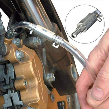 2 PCS Motorcycle Hydraulic Brake Bleeder Tool, 45