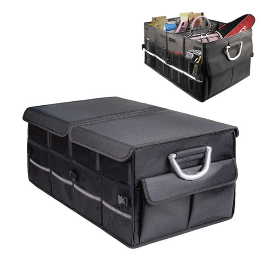Soft Middle Partition Car Trunk Foldable Storage Box, Size: 58 x 40 x 30cm, Soft Middle Partition