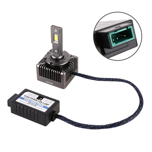 زوج واحد من مصابيح الصابورة عالية الكثافة D3S من سلسلة D للسيارة إلى مصباح أمامي LED DC12V / 35W / 6000K / 5000LM، D3S