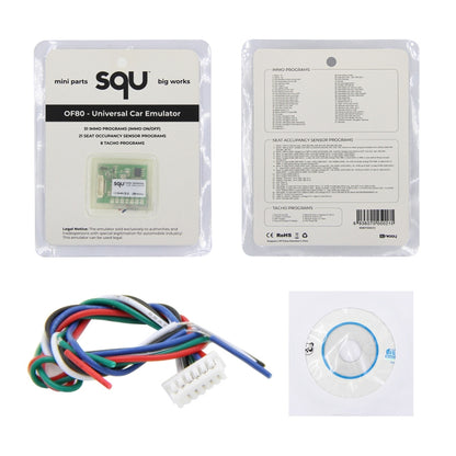 SQU OF80 Universal Car Emulator Signal Reset Immo / Tacho Programs Place ESL Diagnostic Seat Occupancy Sensor Tool, OF80