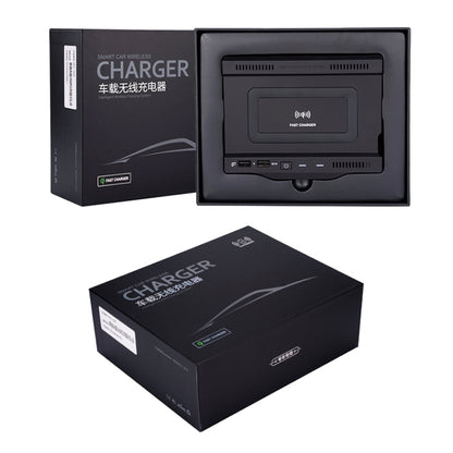 شاحن سيارة لاسلكي قياسي QI بقوة 10 وات، شحن سريع، لسيارة مرسيدس بنز الفئة A موديل 2019-2022، للقيادة من اليمين واليسار، HFC-1020