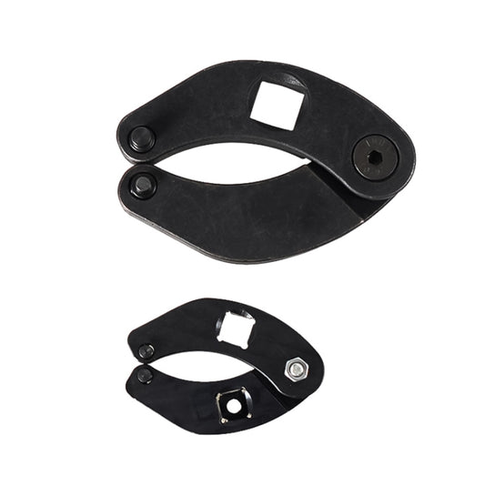 1 Pair Motorcycle Universal Adjustable Gland Nut Wrench Set for Hydraulic Cylinder 1266 +7463, For Hydraulic Cylinder 1266 +7463