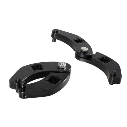 1 Pair Motorcycle Universal Adjustable Gland Nut Wrench Set for Hydraulic Cylinder 1266 +7463, For Hydraulic Cylinder 1266 +7463