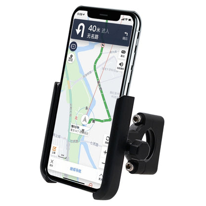 Motorcycle Aluminium Alloy Mobile Phone Holder Bracket, Handlebar Version, Handlebar