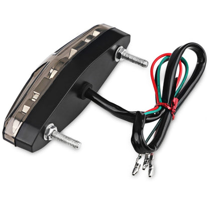 قطعتان من مصباح الفرامل LED للدراجات النارية KC-WD-NEW-3X، مصباح تشغيل، KC-WD-NEW-3X