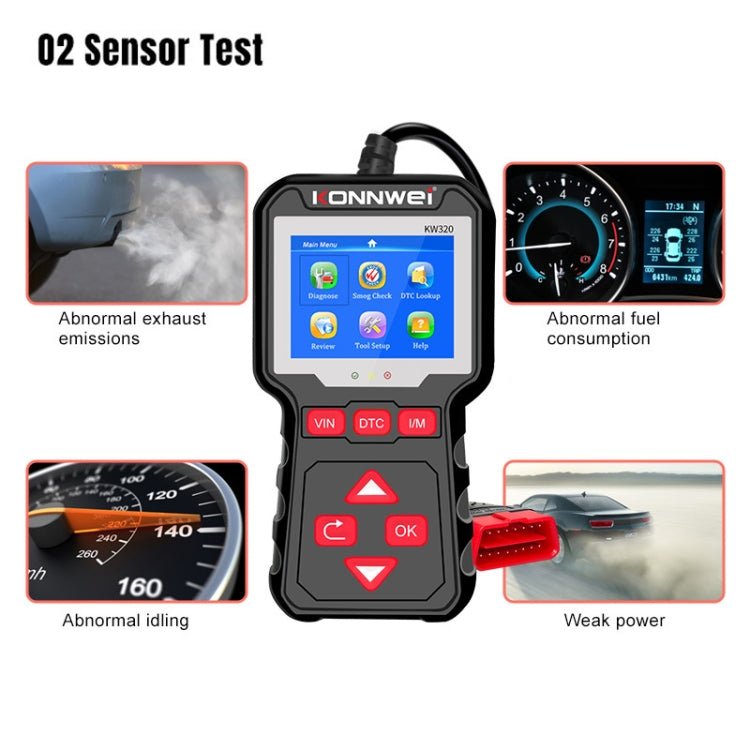 KONNWEI KW320 Car OBD2 Fault Diagnosis Tool, KW320