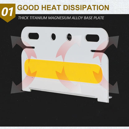 10 PCS ZS-7009 DC24V Waterproof Car / Truck Side Marker Indicator Lights Bulb Lamp