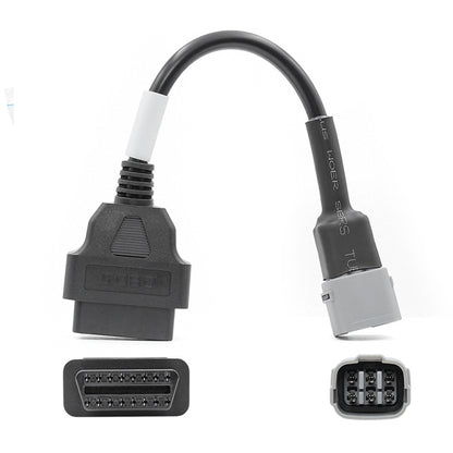 Motorcycle OBD 16PIN Female to 6PIN Connector Cable for Suzuki, For Suzuki