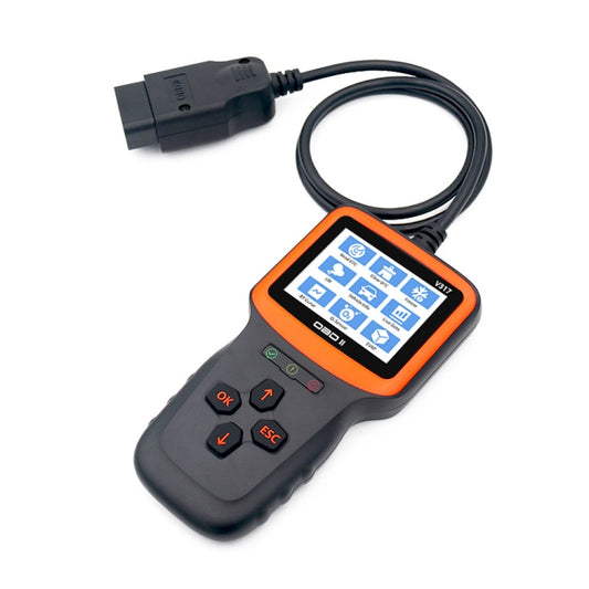 جهاز كشف أعطال السيارات V317 OBD2 ELM327 قارئ رموز الماسح الضوئي، V317