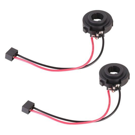 1 Pair TK-114B Car H7 Lamp Holder Socket with Cable, TK-114B