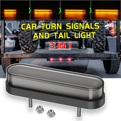 1 Pair Double Color Brake Light Turn Signal Light, Double Color