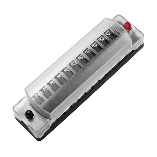 ZH-978A2 FB1902 صندوق مصاهر مستقل، 12 مدخل و12 مخرج، موجب وسالب، مع 24 مصهرًا للسيارات والشاحنات والقوارب، ZH-978A2
