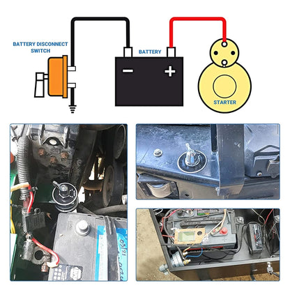 High Current Master Battery Disconnect Switch Kit, Disconnect Switch Kit