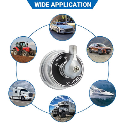 High Current Master Battery Disconnect Switch Kit, Disconnect Switch Kit