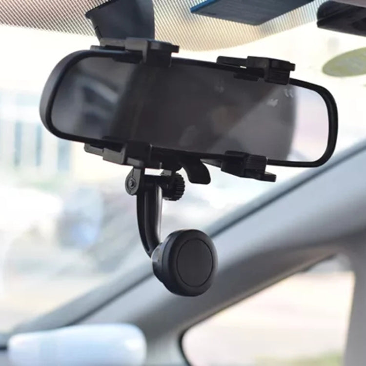 Silicone Magnet Car Rear Mirror Navigation Phone Holder, Silicone
