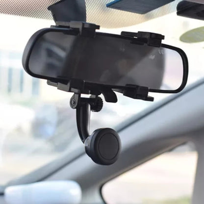 Silicone Magnet Car Rear Mirror Navigation Phone Holder, Silicone