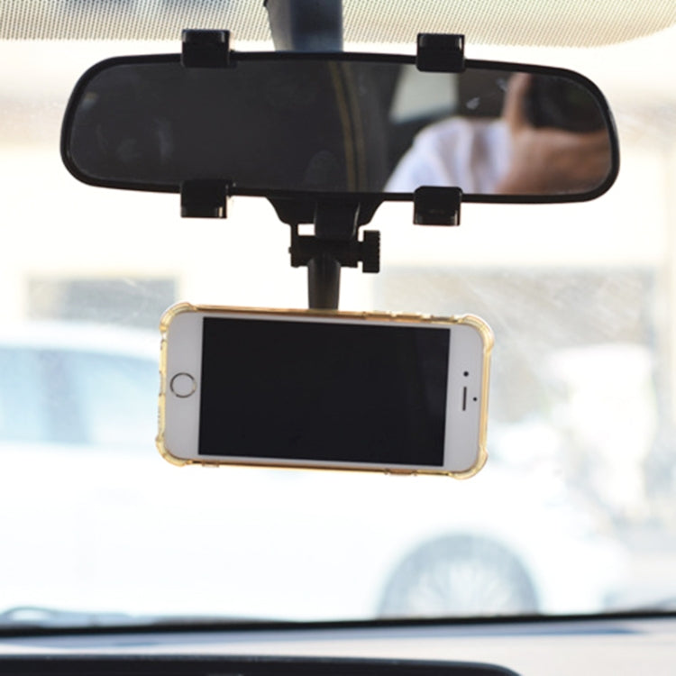 Silicone Magnet Car Rear Mirror Navigation Phone Holder, Silicone