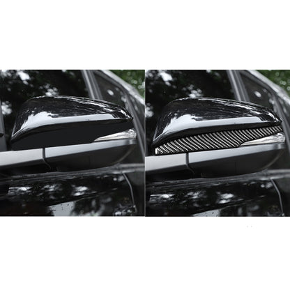 2 PCS / Set Carbon Fiber Car Rearview Mirror Decorative Sticker for Toyota 4Runner 2010-2020, Rearview Mirror