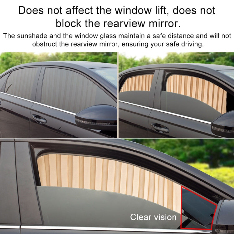 2 PCS Car Auto Sunshade Curtains Windshield Cover for the Front Seat, Front Seat, Silver, Front Seat, Black, Front Seat, Gold