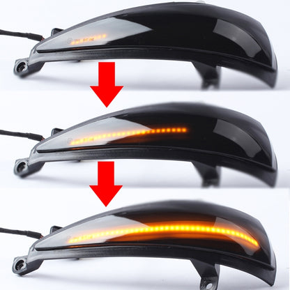 1 Pair For Honda Civic 2006-2011 Car Dynamic LED Turn Signal Light Rearview Mirror Flasher Water Blinker, For Honda Civic 2006-2011