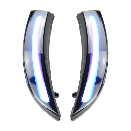 1 Pair For Ford Fiesta 2008-2017 Car Dynamic LED Turn Signal Light Rearview Mirror Flasher Water Blinker, For Ford Fiesta 2008-2017  (Blue)