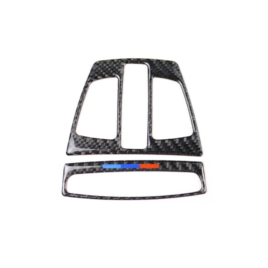 Three Color Carbon Fiber Car Reading Light Panel Decorative Sticker for BMW F20 2012-2017 / F30 / F34 / F32 2013-2017 / X5 2014-2017 / X6 2015-2017 / X1 2016-2017, Reading Light(Three Color)