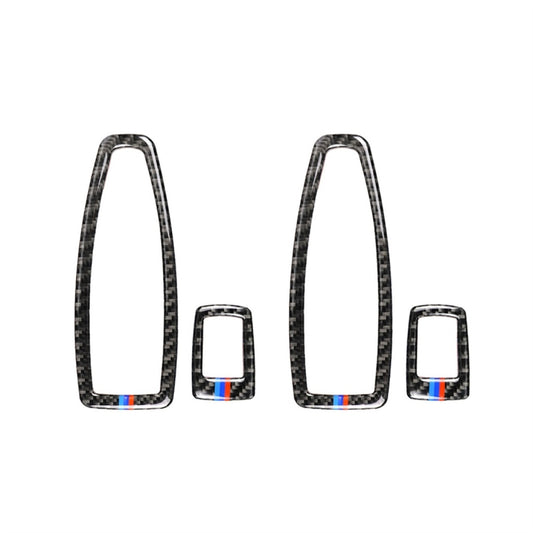 Three Color Carbon Fiber Car Lifting Panel Decorative Sticker for BMW F20 / F21 2012-2016 / F30 2013-2015 / F34 2013-2016, Lifting Panel(Three Color)