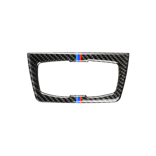 Three Color Carbon Fiber Car Headlight Switch Decorative Sticker for BMW F30 2013-2017 / F34 2013-2017, Headlight Switch(Three Color)