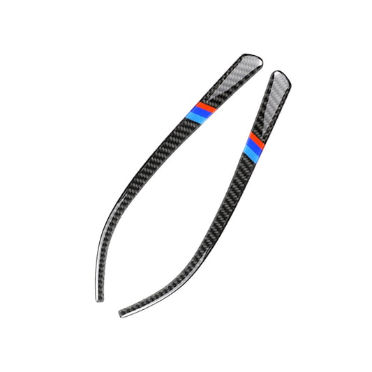 Three Color A Carbon Fiber Car Rearview Mirror Bumper Strip Decorative Sticker for BMW F30 2013-2018 / F34 2013-2017, Rearview Mirror Bumper Strip(Three Color A), Rearview Mirror Bumper Strip(Three Color B), Rearview Mirror Bumper Strip(Yellow Red)����...