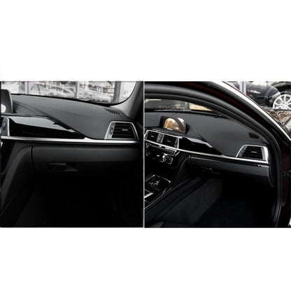 Carbon Fiber Car Copilot Central Control Decorative Sticker for BMW F30 2013-2018 / F34 2013-2018, Sutible for Left Driving, Copilot Central Control