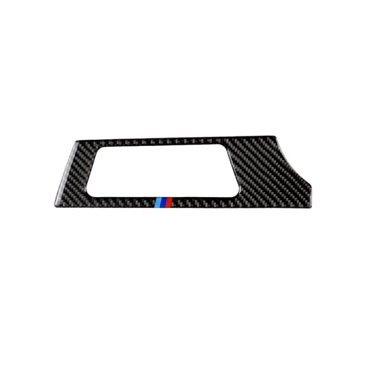 Three Color Carbon Fiber Car Left Air Outlet Panel Decorative Sticker for BMW E90 E92 E93 2005-2012, Suitable for Left Driving, Left Air Outlet Panel