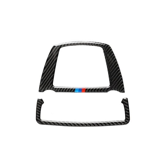 Three Color Carbon Fiber Car Reading Lamp Panel Decorative Sticker for BMW 5 Series F10 2011-2017 / F07 2010-2017 / F25 X3 F26 X4 2011-2017, Reading Lamp Panel(Three Color), Reading Lamp Panel