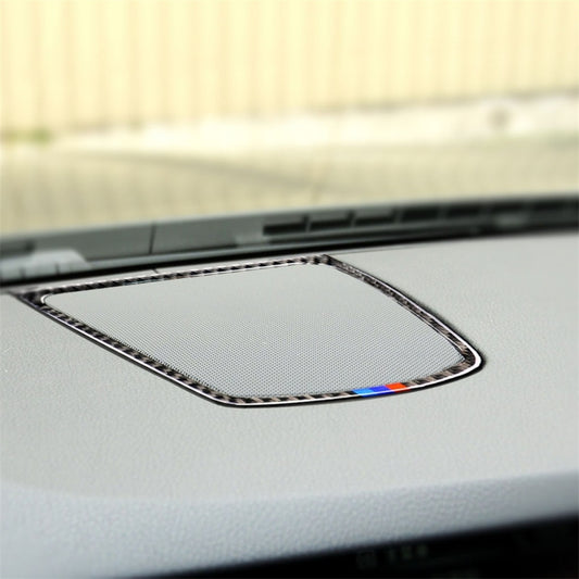 Three Color Carbon Fiber Car Instrument Big Horn Frame Decorative Sticker for BMW 5 Series F10 2011-2017, Instrument Big Horn Frame (Three Color), Instrument Big Horn  Frame